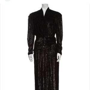 IRO Elegant Black Evening Dress